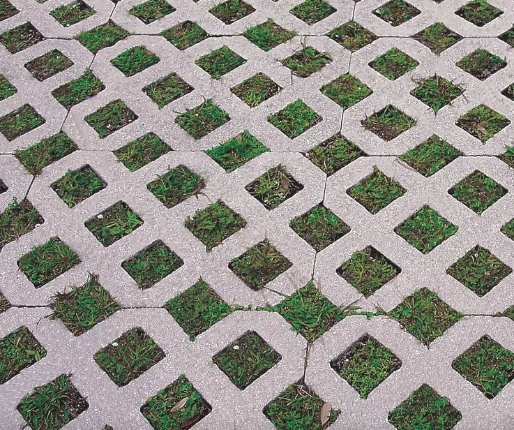 płyty ażurowe na drodze